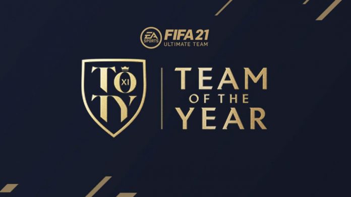 FIFA21 年度最佳阵容TOTY