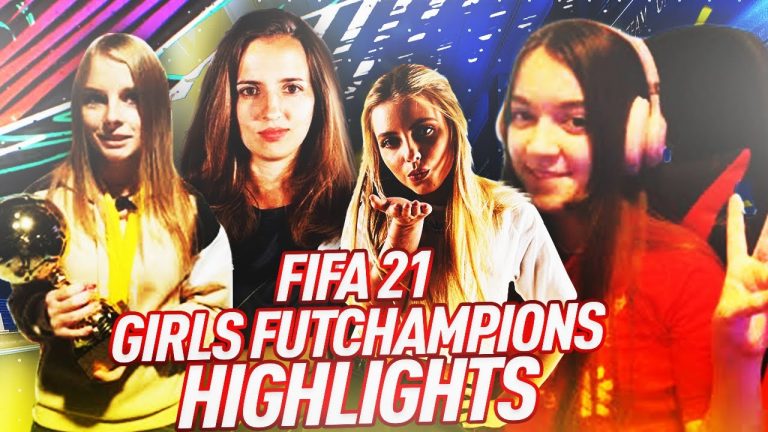 FIFA21 美女电竞选手周赛集锦