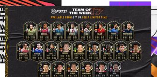 FIFA21每周最佳阵容TOTW17