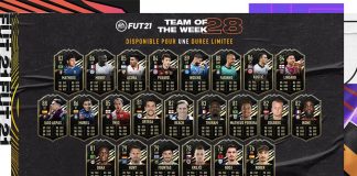 FIFA21 每周最佳阵容TOTW28