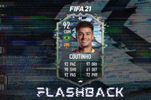 FIFA21 闪回库蒂尼奥