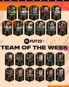 FIFA22 周黑totw2