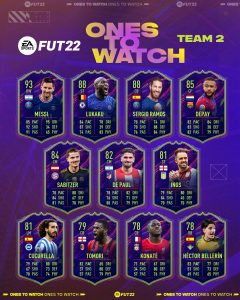 FIFA22 OTW TEAM2